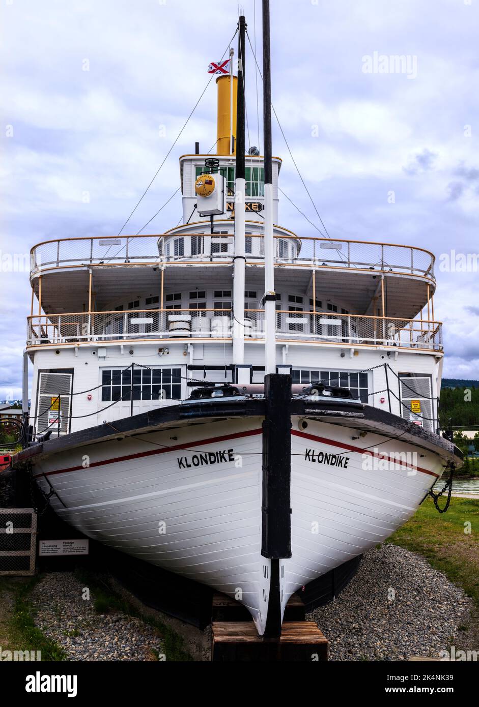 S. S. Klondike National Historic Site of Canada; Whitehorse; Yukon Territories; Kanada Stockfoto