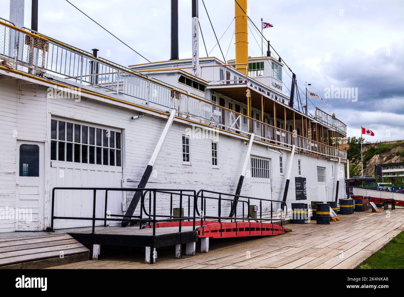 S. S. Klondike National Historic Site of Canada; Whitehorse; Yukon Territories; Kanada Stockfoto