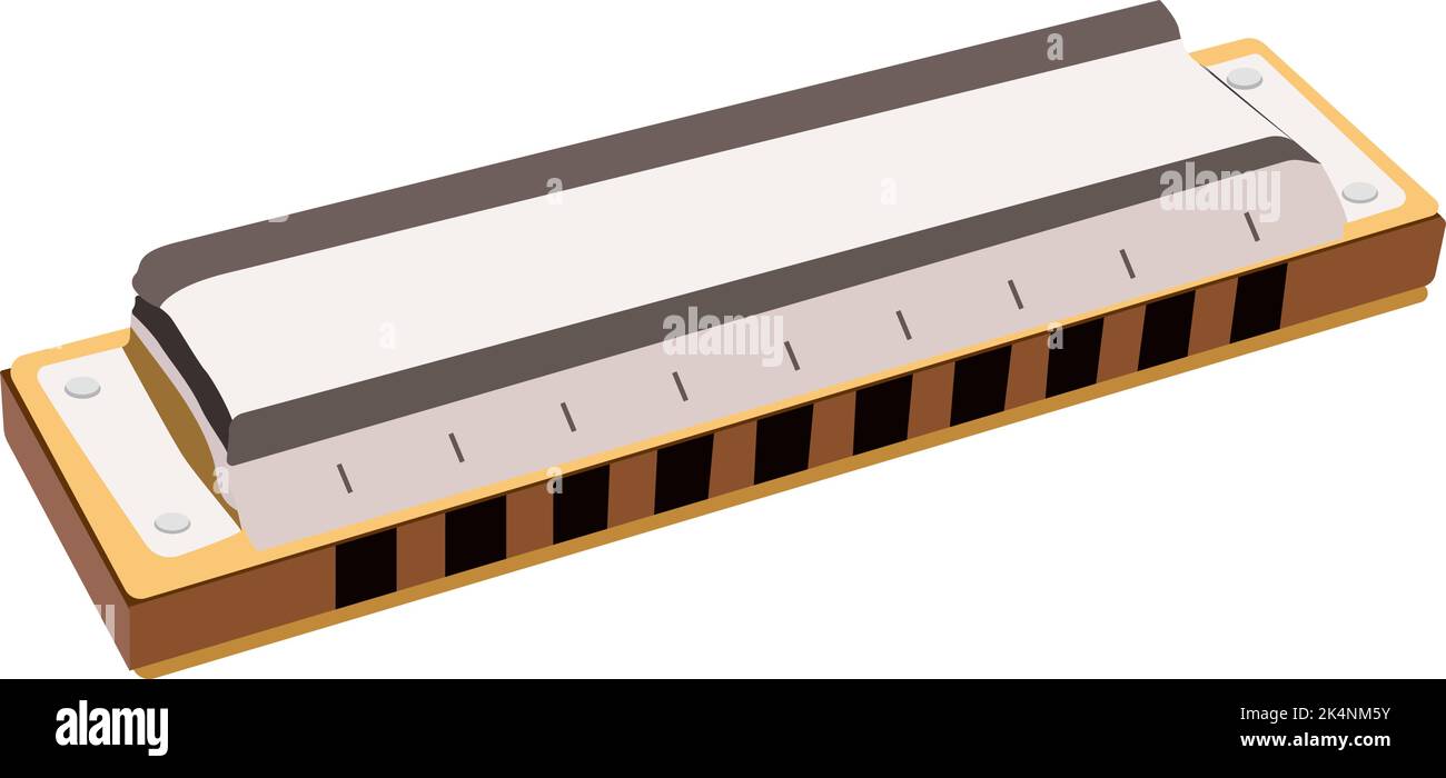 Panflöte, Illustration, Vektor auf weißem Hintergrund. Stock Vektor