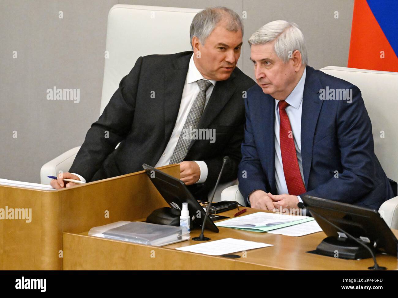 Außerordentliche Plenarsitzung der russischen Staatsduma. Der