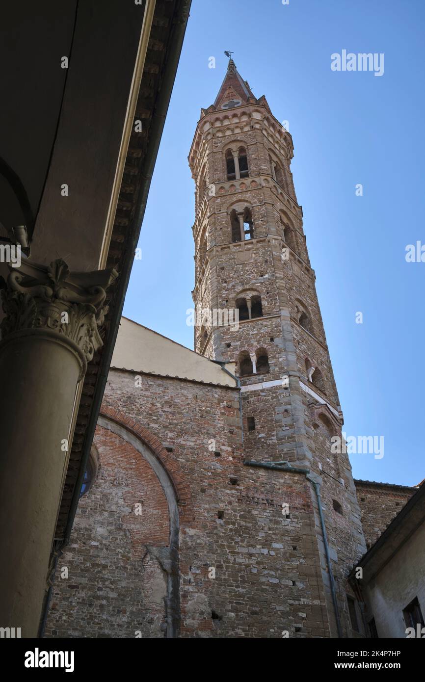 Badia Fiorentina Kirche Florenz Italien Stockfoto