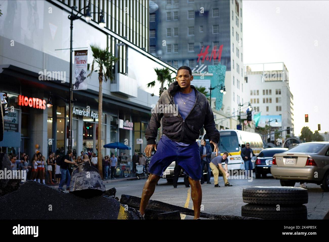 WILL SMITH, Hancock, 2008 Stockfoto