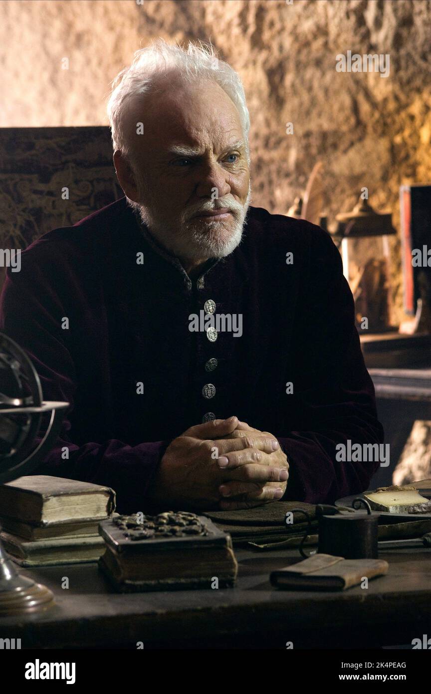 MALCOLM MCDOWELL, WELTUNTERGANG, 2008 Stockfoto