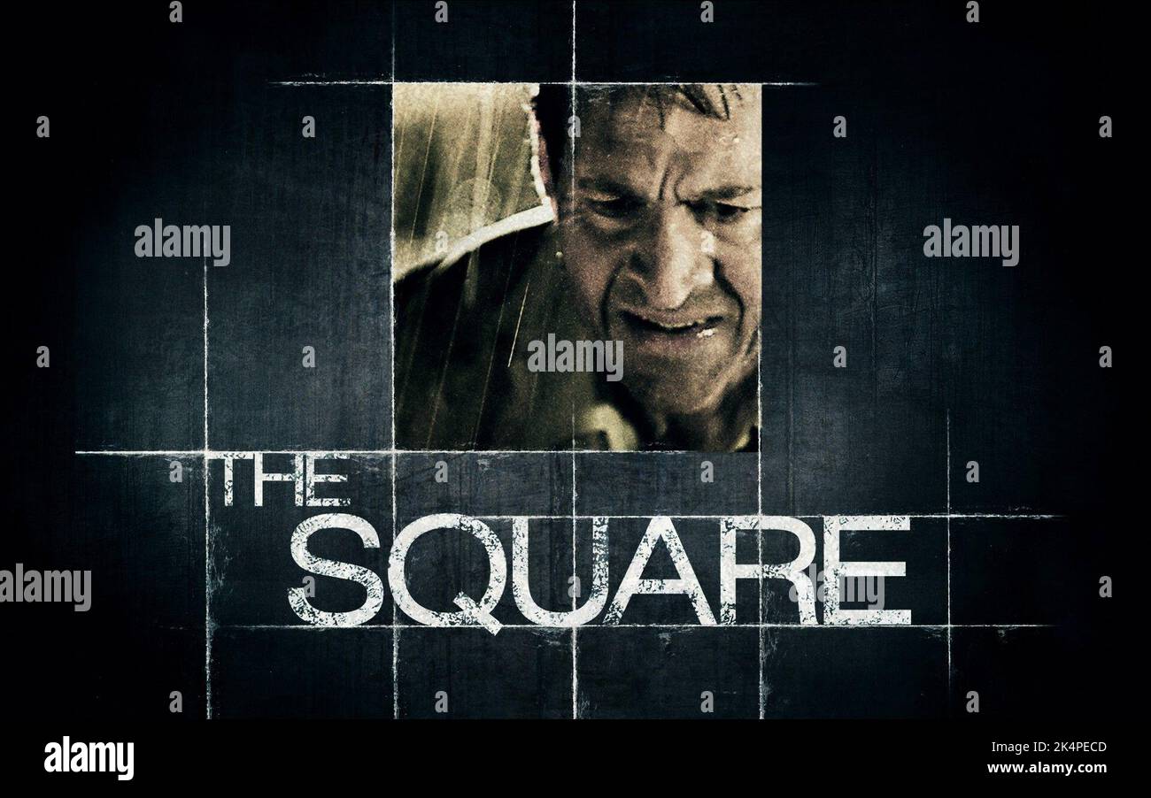 DAVID ROBERTS POSTER, THE SQUARE, 2008 Stockfoto