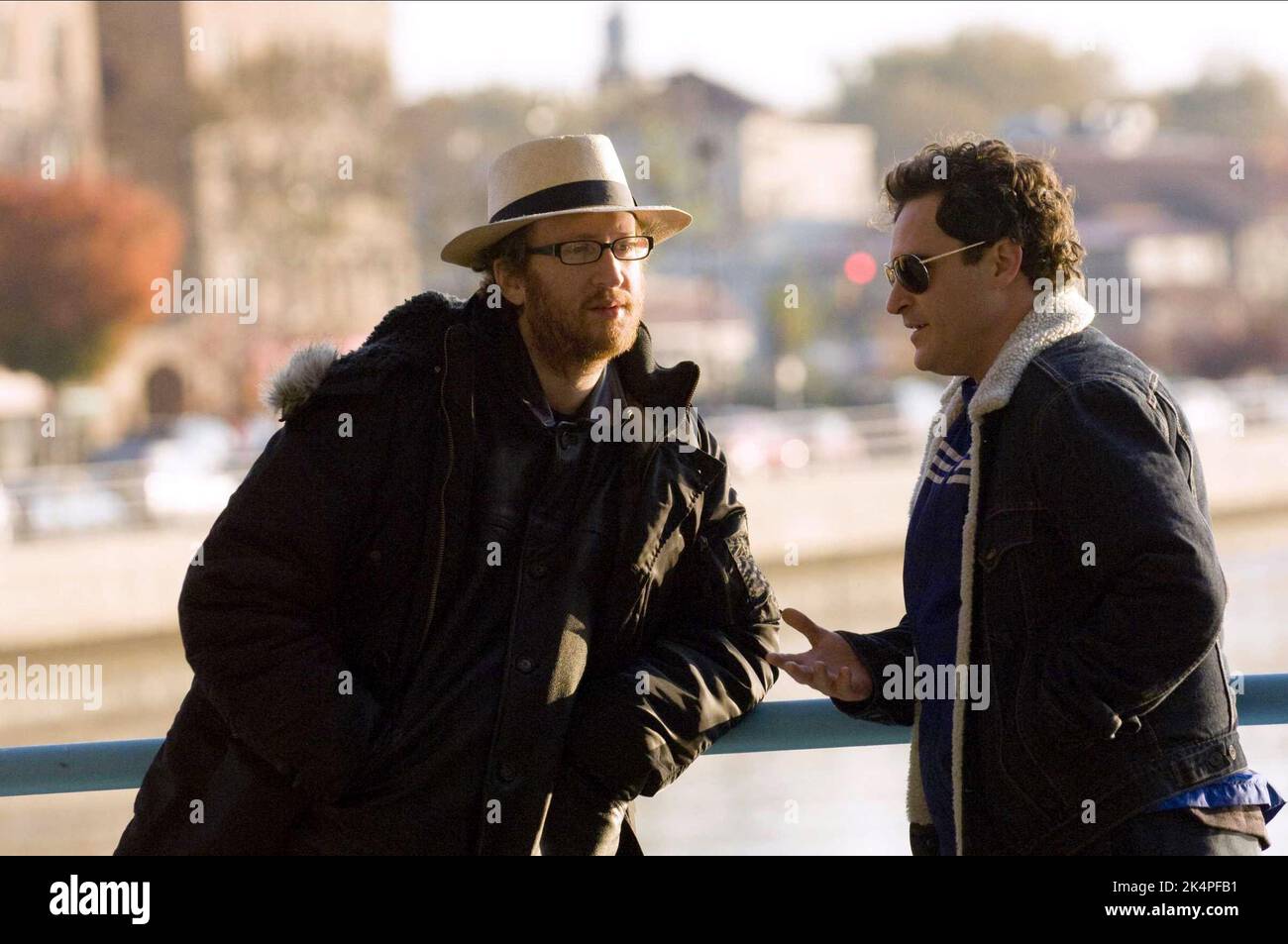 JAMES GRAY, Joaquin Phoenix, zwei Liebende, 2008 Stockfoto