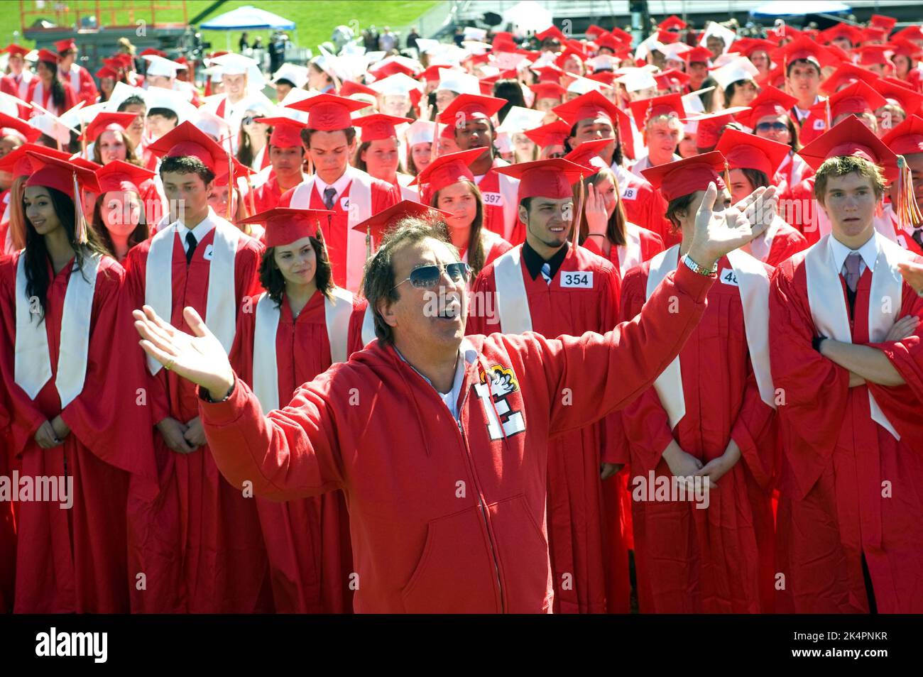 KENNY ORTEGA, HIGH SCHOOL MUSICAL 3: SENIORENJAHR, 2008 Stockfoto