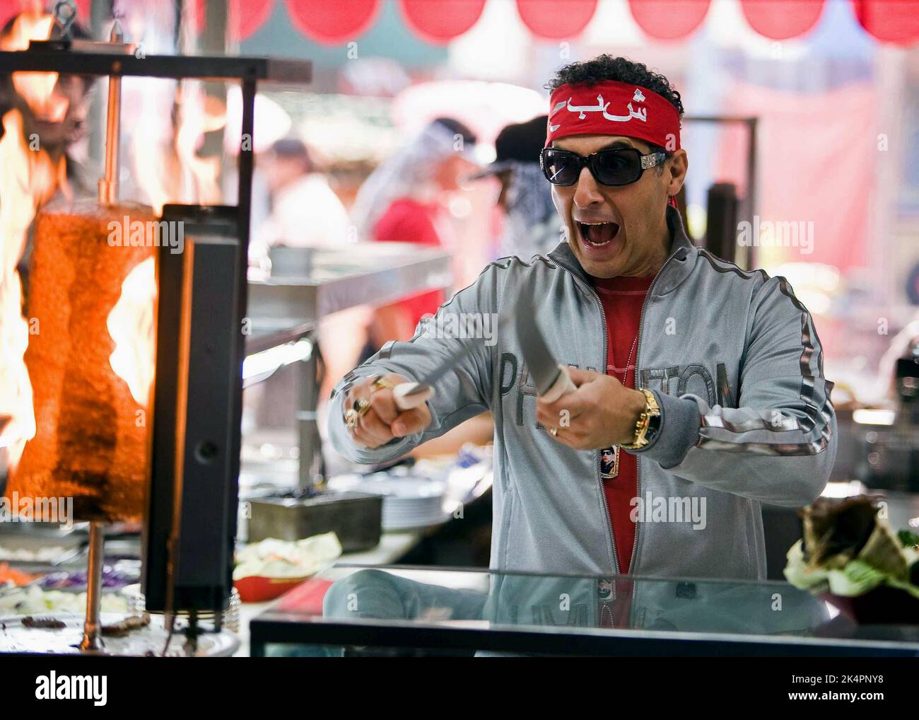 JOHN TURTURRO, DU HAST ES NICHT MIT DEM ZOHAN, 2008, ZU TUN Stockfoto