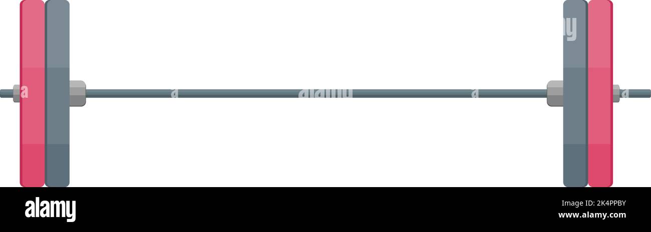 Gewichtheben, Illustration, Vektor auf weißem Hintergrund. Stock Vektor