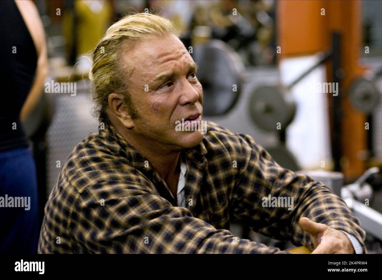 MICKEY ROURKE, The Wrestler, 2008 Stockfoto