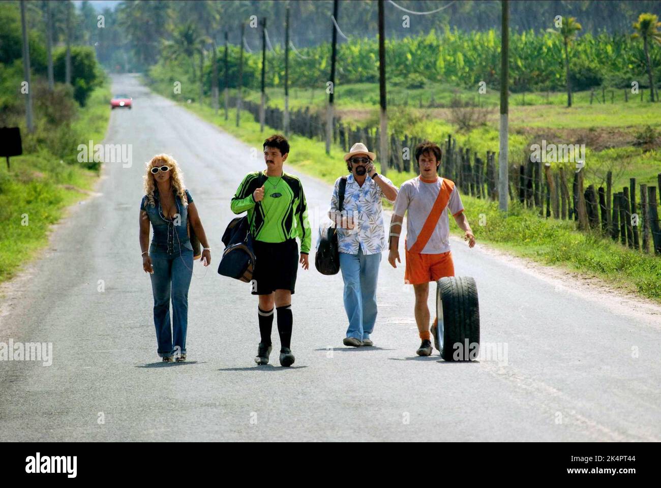 LUNA, FRANCELLA, BERNAL, RUDO Y CURSI, 2008 Stockfoto