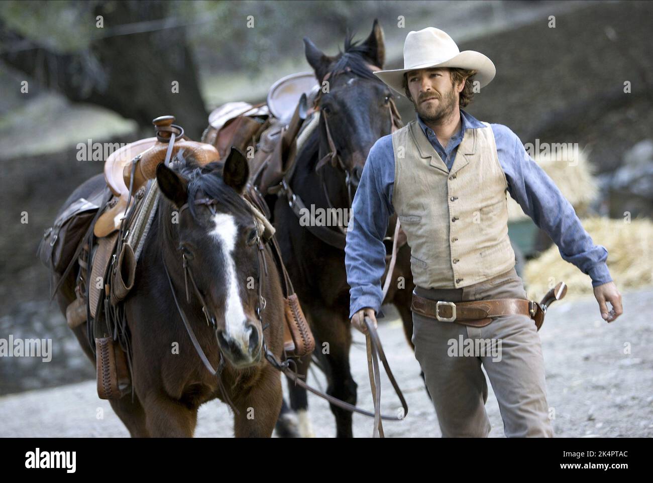 LUKE PERRY, A GUNFIGHTER'S PLEDGE, 2008 Stockfoto