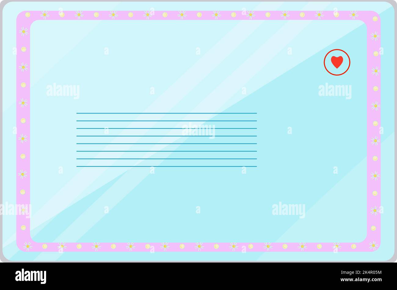 Einladungskarte, Illustration, Vektor auf weißem Hintergrund. Stock Vektor