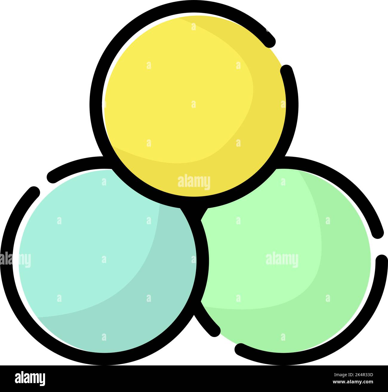 Fotofilter, Illustration, Vektor auf weißem Hintergrund. Stock Vektor