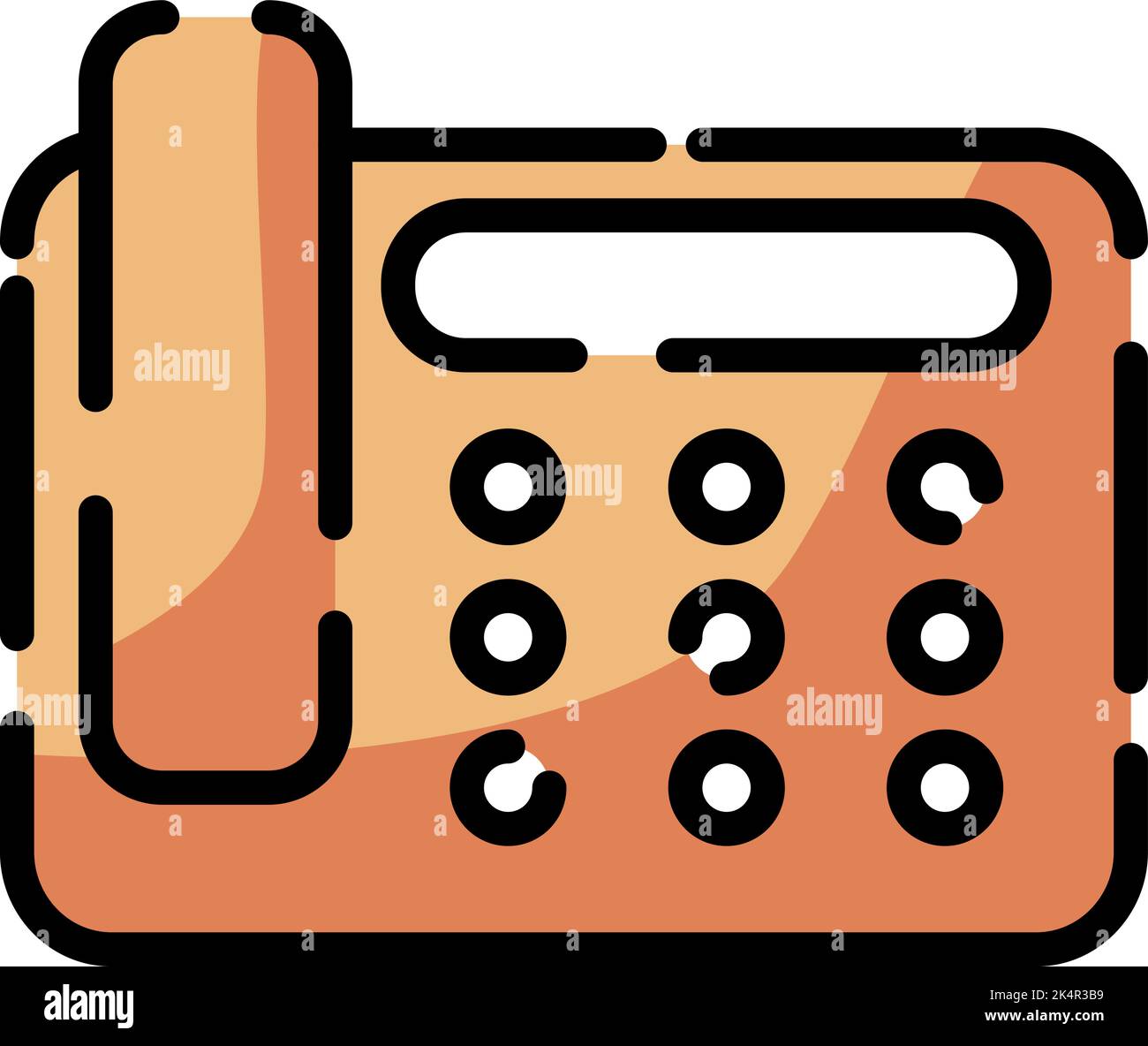 E Brieftasche Telefon , Illustration, Vektor auf weißem Hintergrund. Stock Vektor