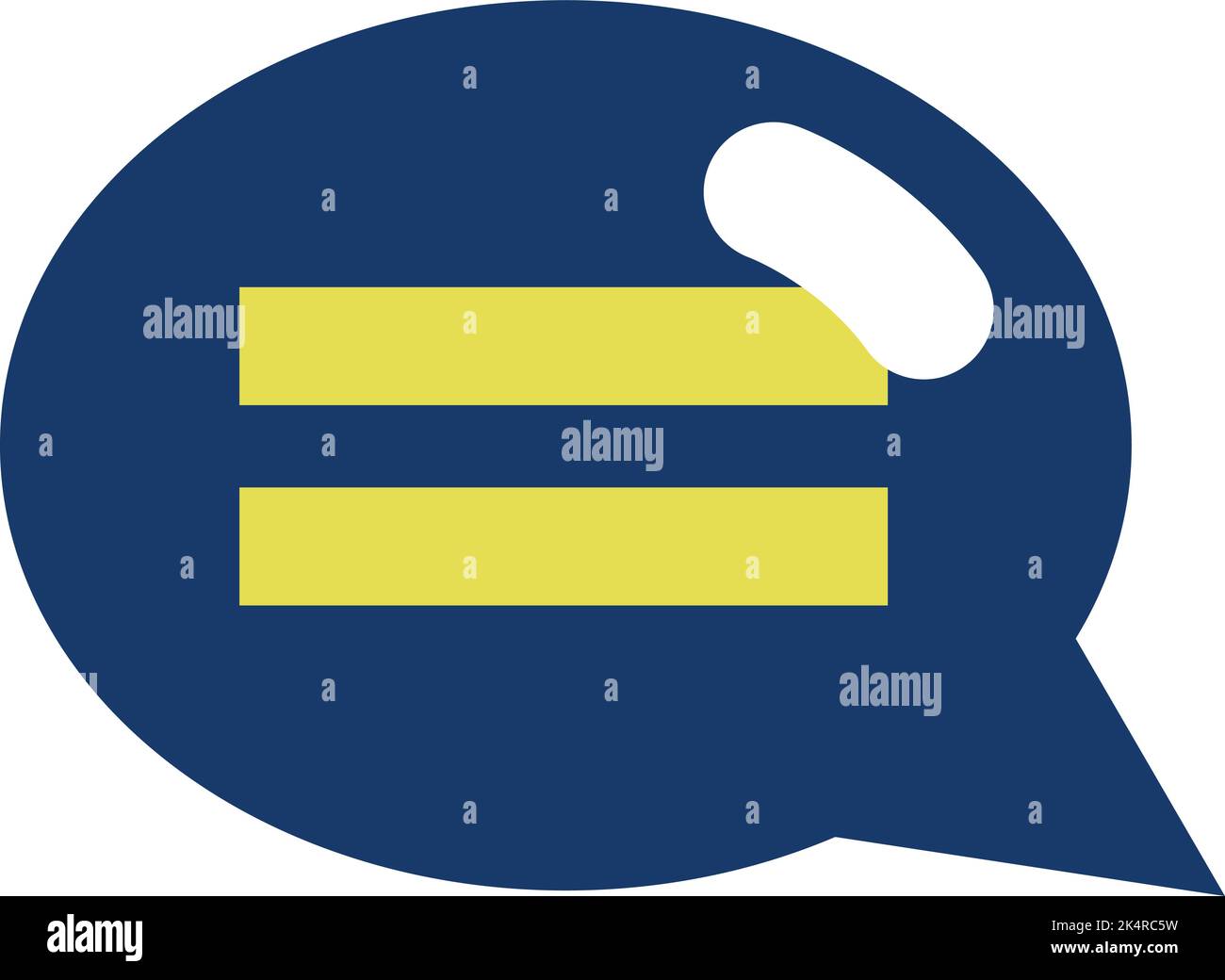 Nachrichtenchat, Illustration, Vektor auf weißem Hintergrund. Stock Vektor