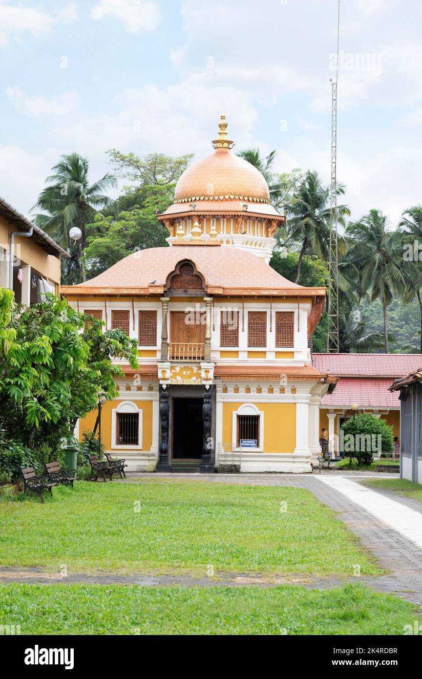 Shri Mahalasa Narayani Tempel ein Hindu-Tempel der Göttin Mahalasa, sie wird mit Mohini, dem weiblichen Avatar des gottes Vishnu, Mardol, Pon, identifiziert Stockfoto