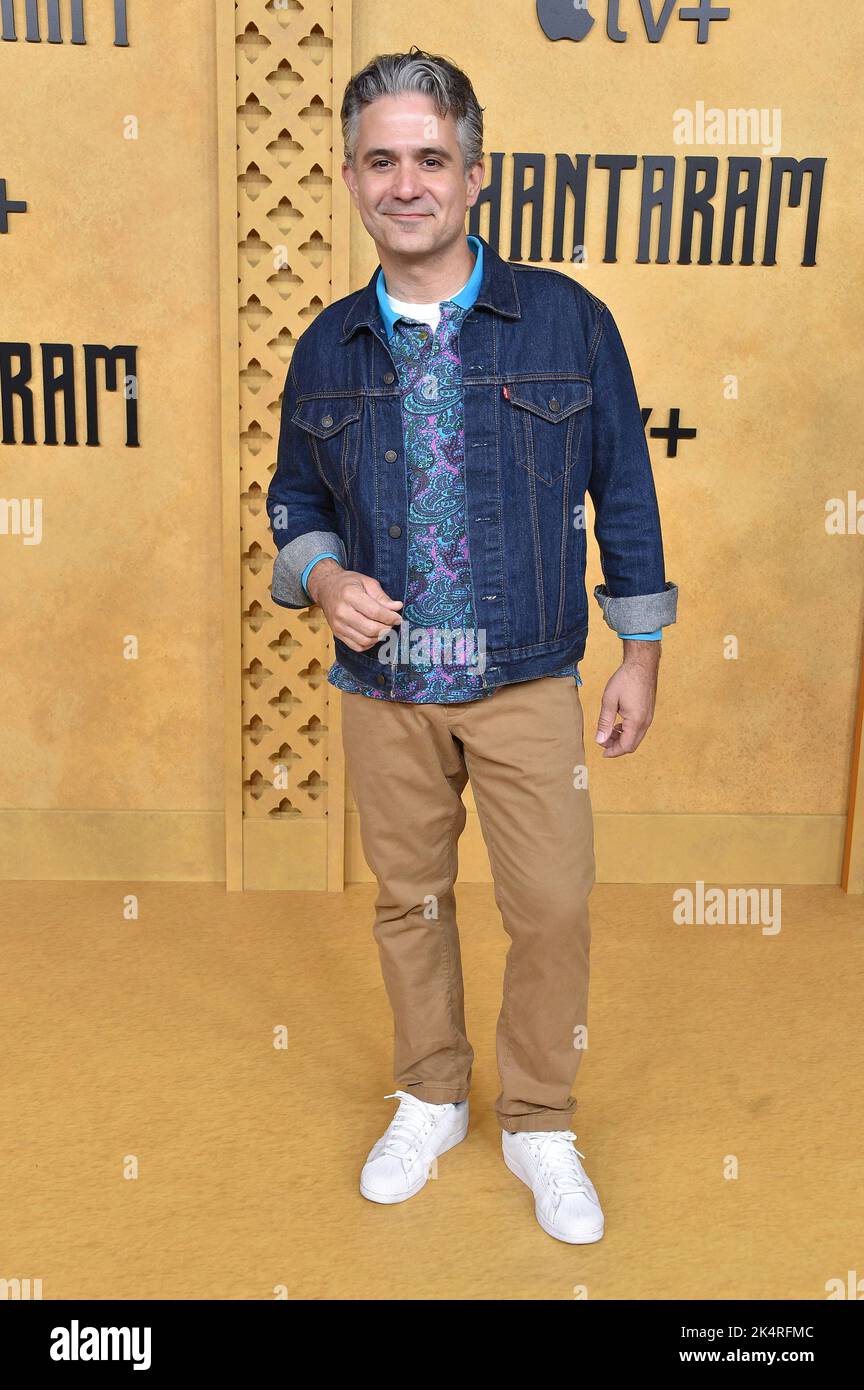 Mark Gagliardi nimmt an der Premiere der Apple TV+ Originalserie „Shantaram“ im Regency Bruin Theater am 03. Oktober 2022 in Westwood, CA, Teil. © OConnor/AFF-USA.com Stockfoto