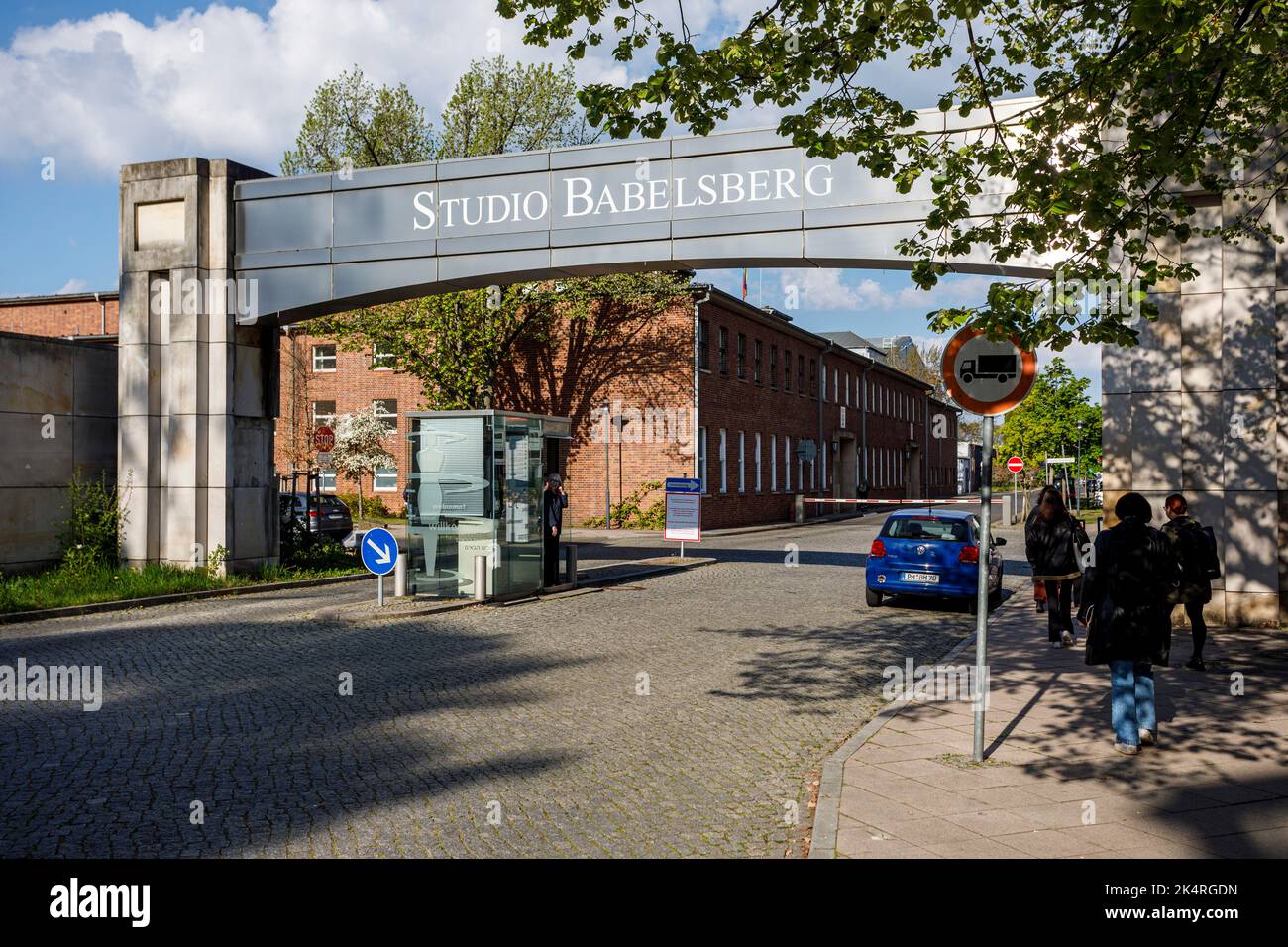Studio Babelsberg in Potsdam Stockfoto