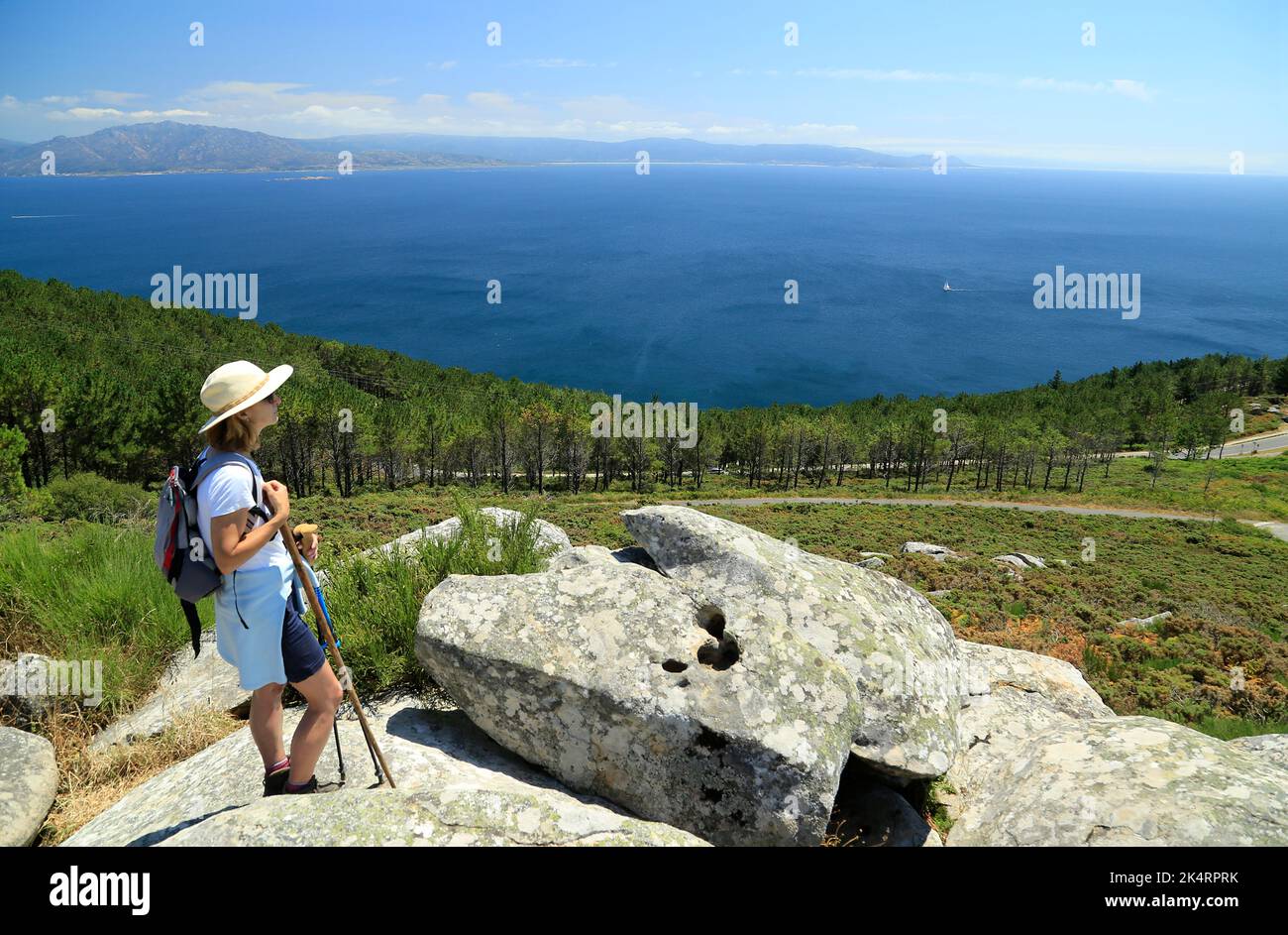 Fisterra, Galicien, Spanien Stockfoto