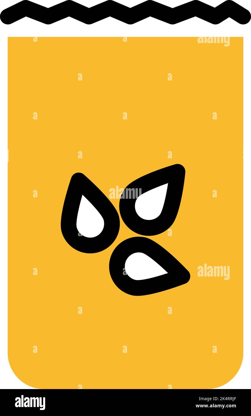 Gartensamen, Illustration, Vektor auf weißem Hintergrund. Stock Vektor