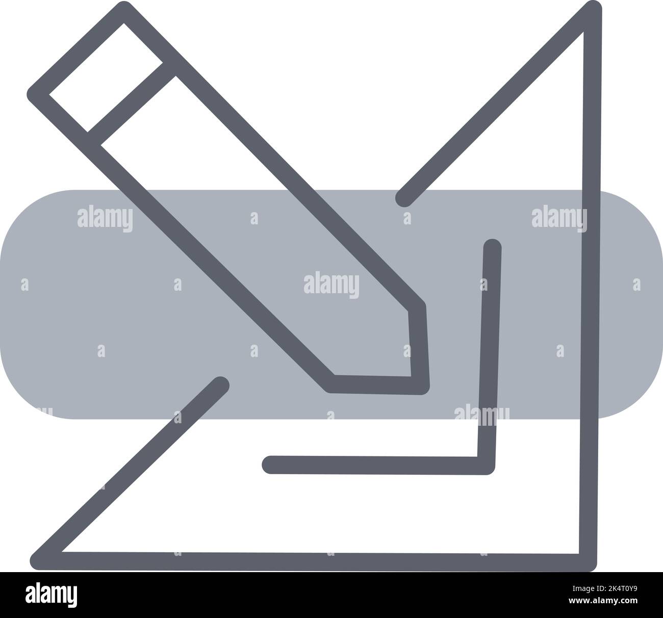 Geschäftsberechnungen, Illustration, Vektor auf weißem Hintergrund. Stock Vektor