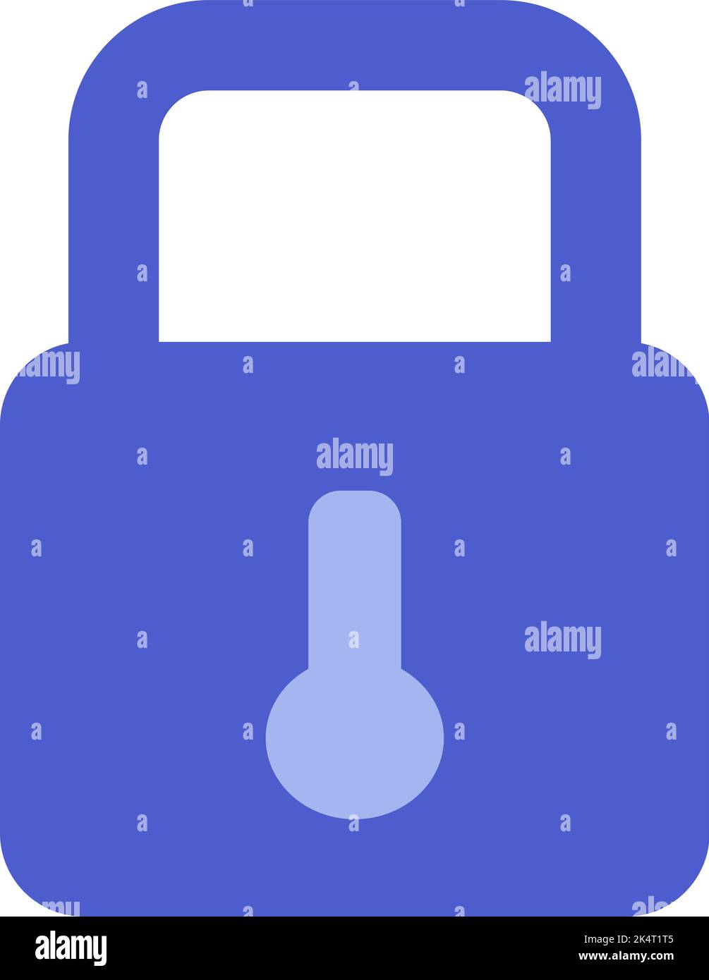 Banksicherheit, Illustration, Vektor auf weißem Hintergrund. Stock Vektor