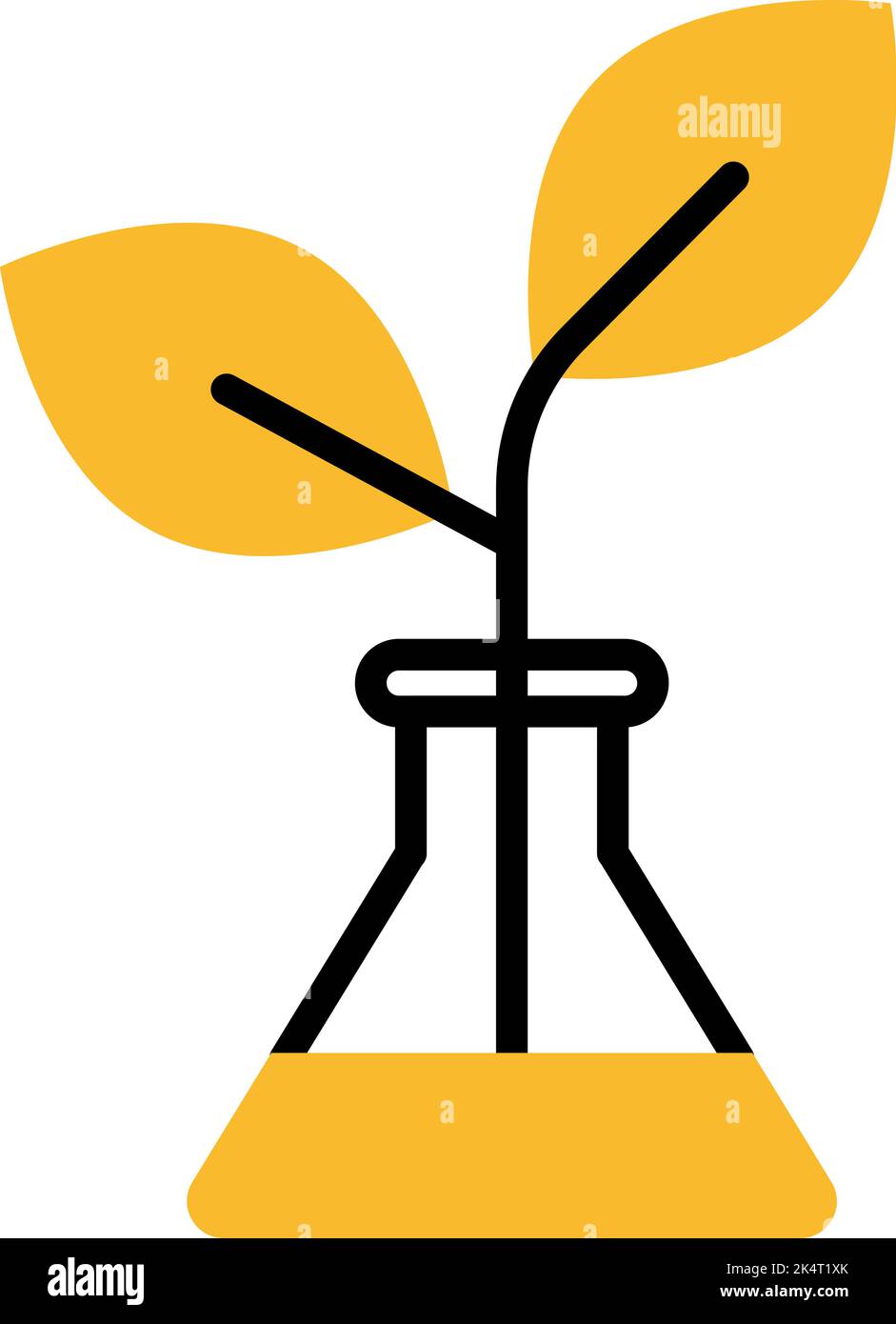 Biologieklasse, Illustration, Vektor auf weißem Hintergrund. Stock Vektor