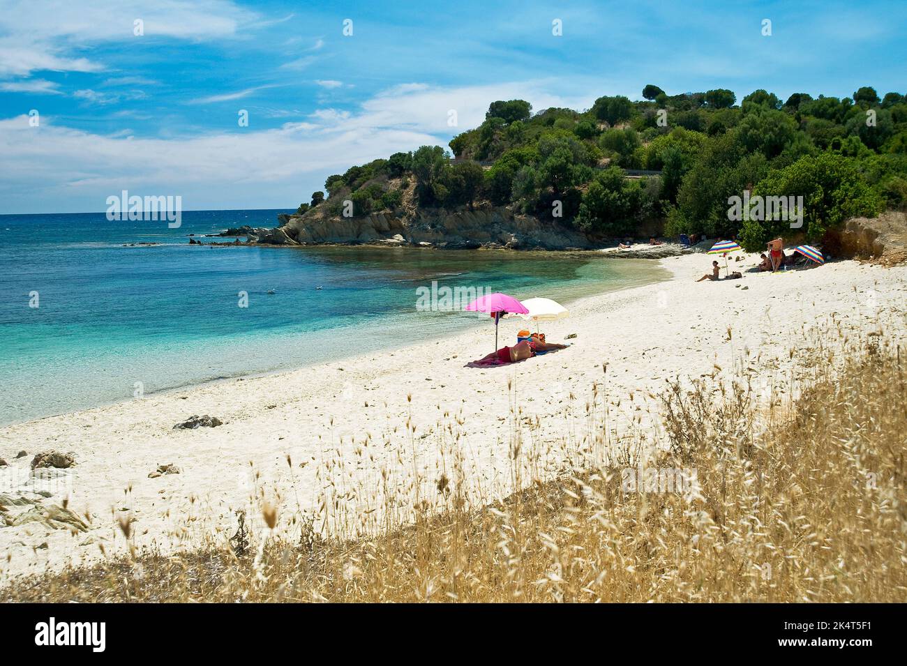 Strand von Arboi, Domus de Maria, Sardinien, Italien, Europa Stockfoto