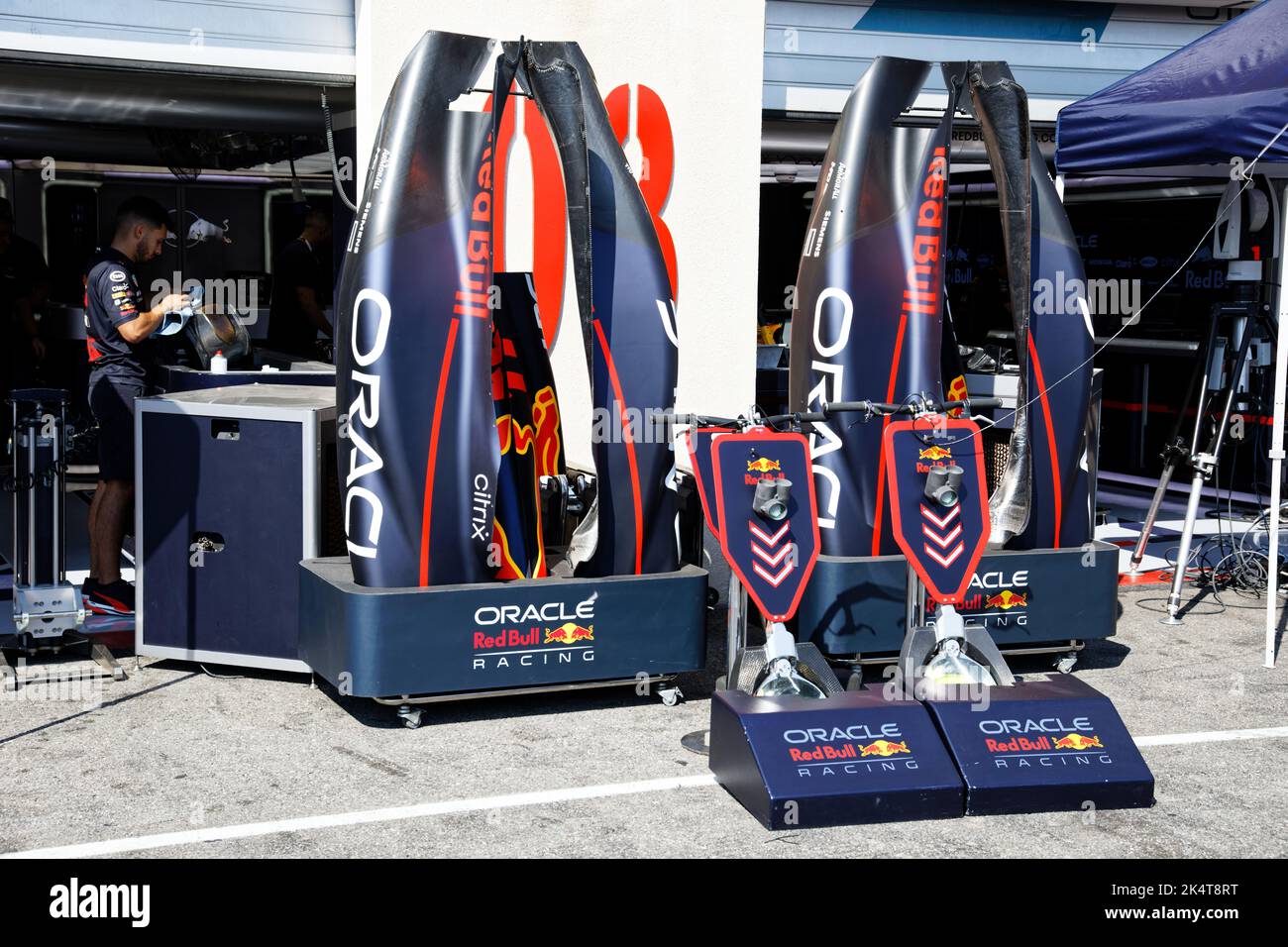 RED BULL Pit Lane GP FRANKREICH 2022, Le Castellet, FRANKREICH, 21/07/2022 Florent 'MrCrash' B. Stockfoto