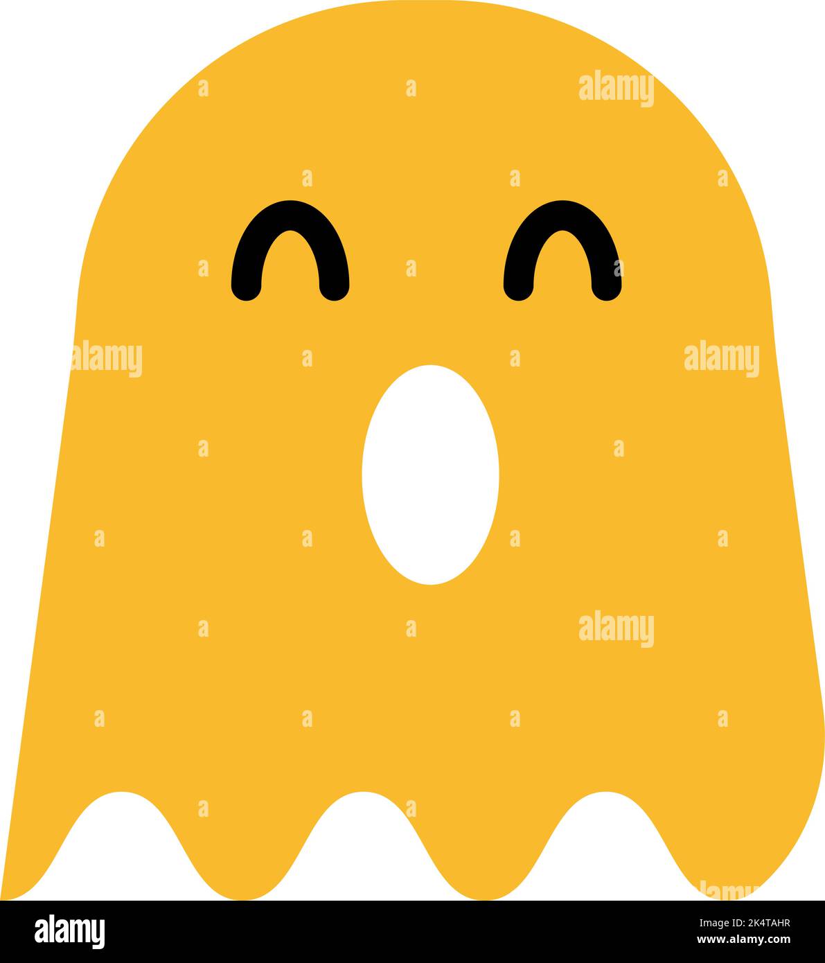 Horrorfilm Genre, Illustration, Vektor auf weißem Hintergrund. Stock Vektor