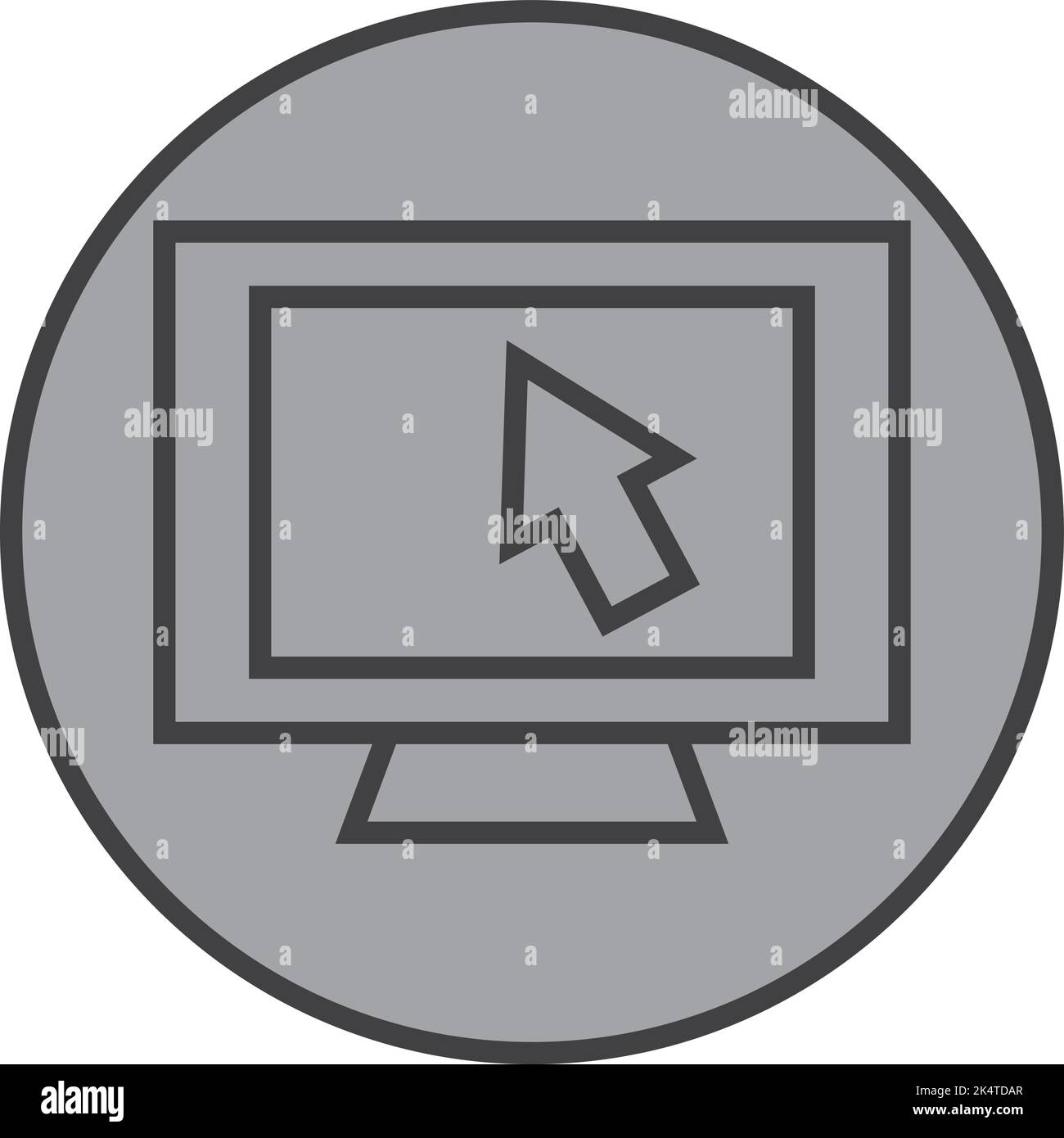 Programmierung Lifestyle, Illustration, Vektor auf weißem Hintergrund. Stock Vektor