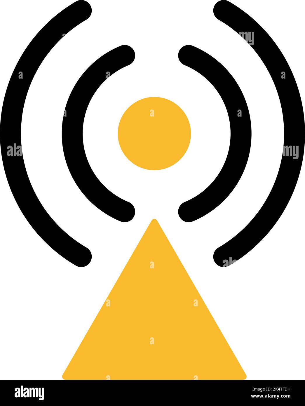 Zellsymbol, Illustration, Vektor auf weißem Hintergrund. Stock Vektor