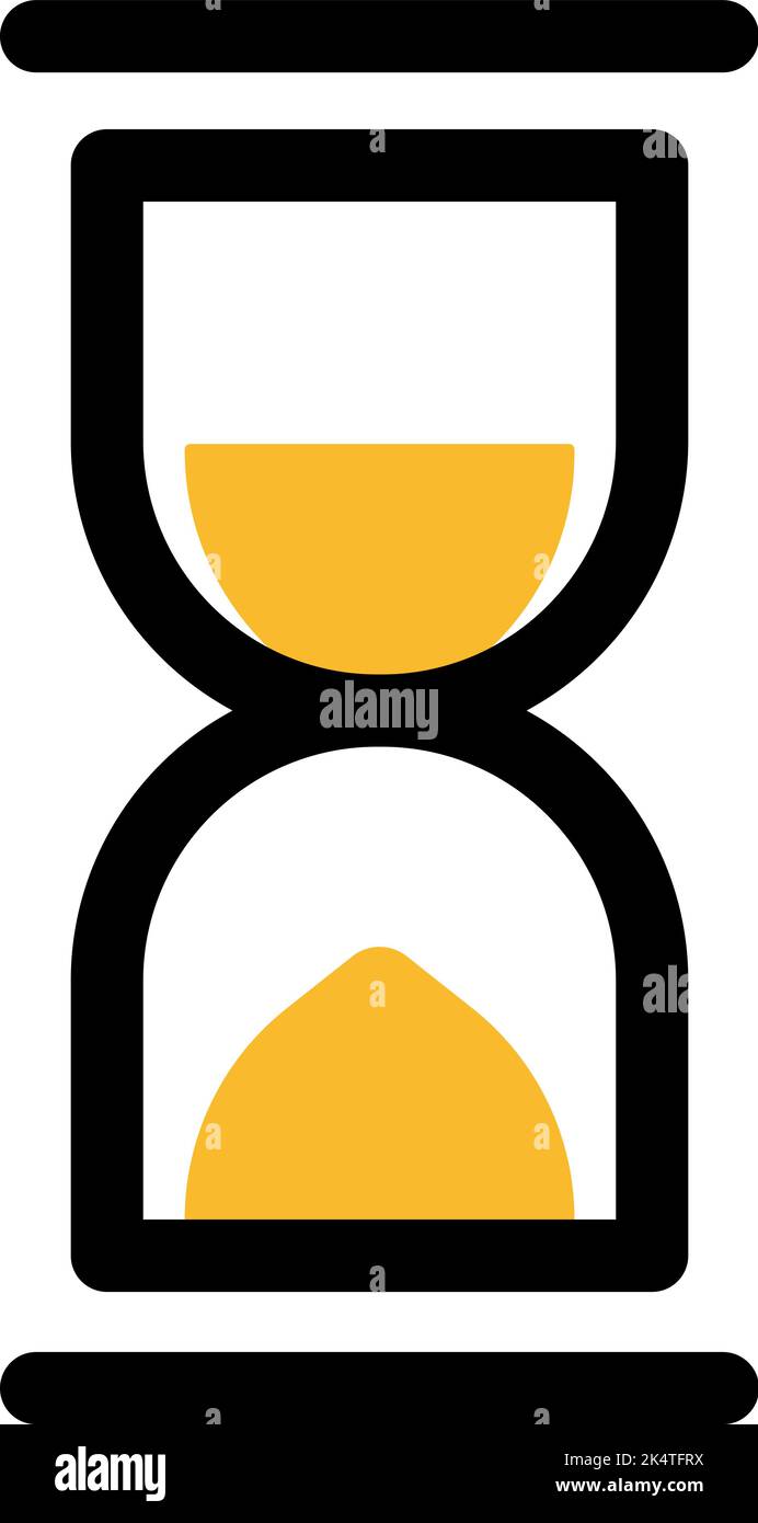 Mobiler Timer, Illustration, Vektor auf weißem Hintergrund. Stock Vektor