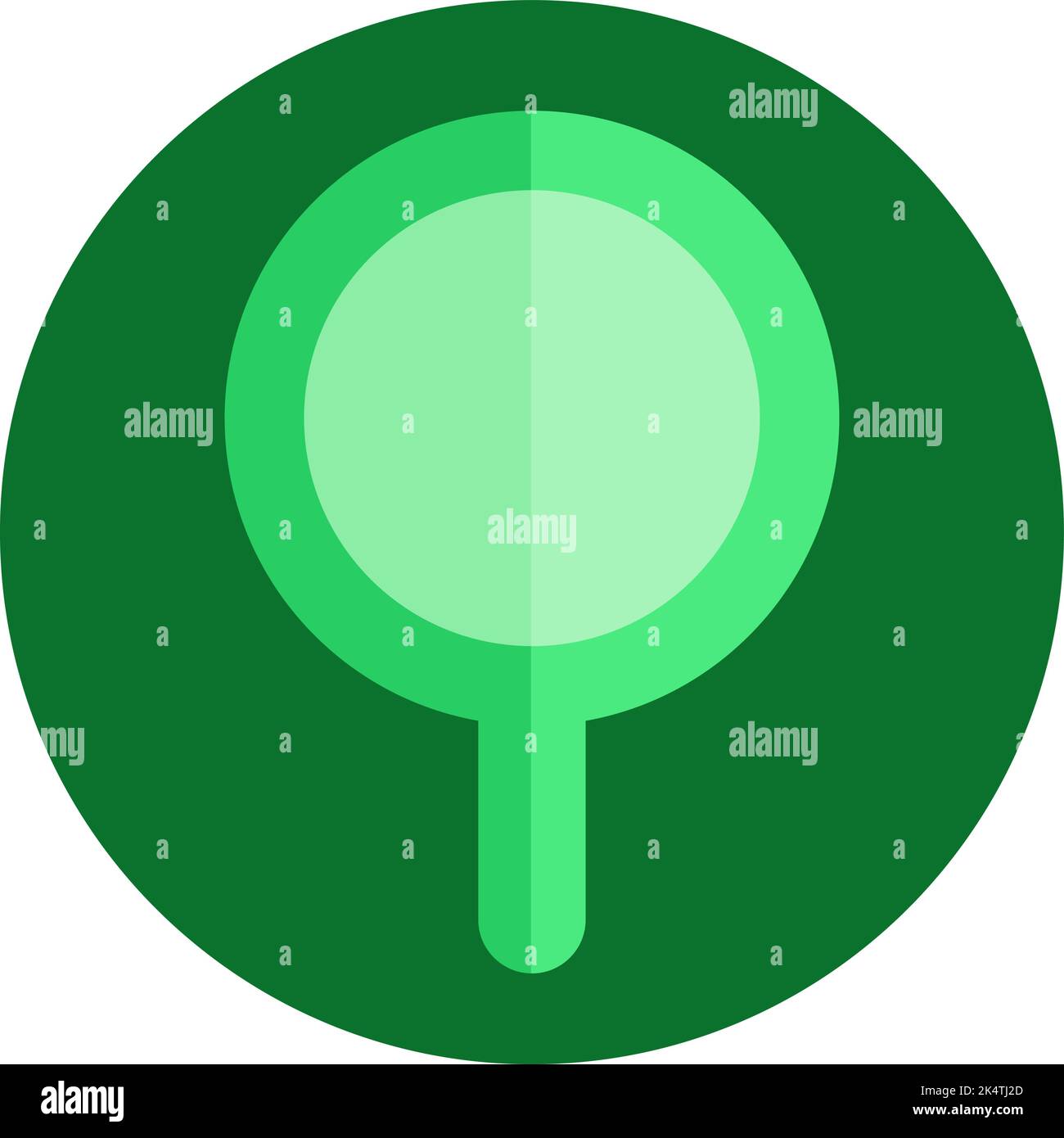 Suchsymbol, Illustration, Vektor auf weißem Hintergrund. Stock Vektor