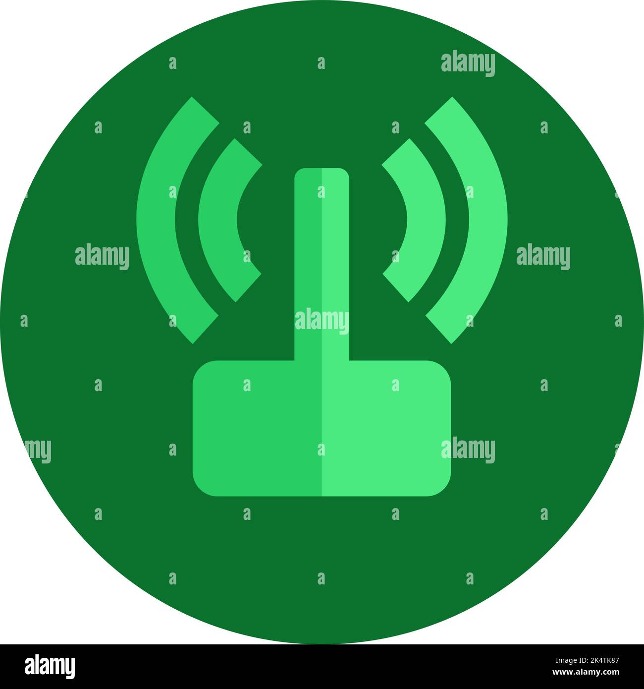 Internet-Symbol, Illustration, Vektor auf weißem Hintergrund. Stock Vektor