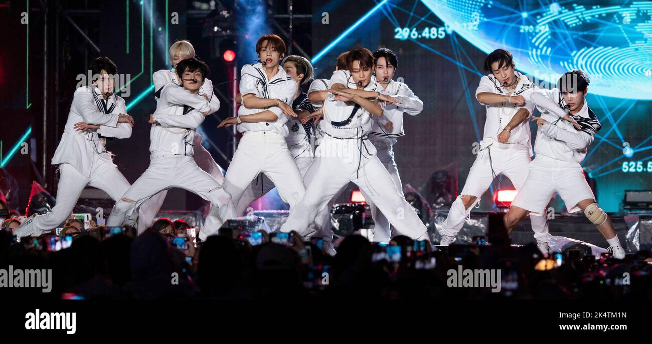 2. Oktober 2022 Seoul, Südkorea die südkoreanische KPopBoysBand