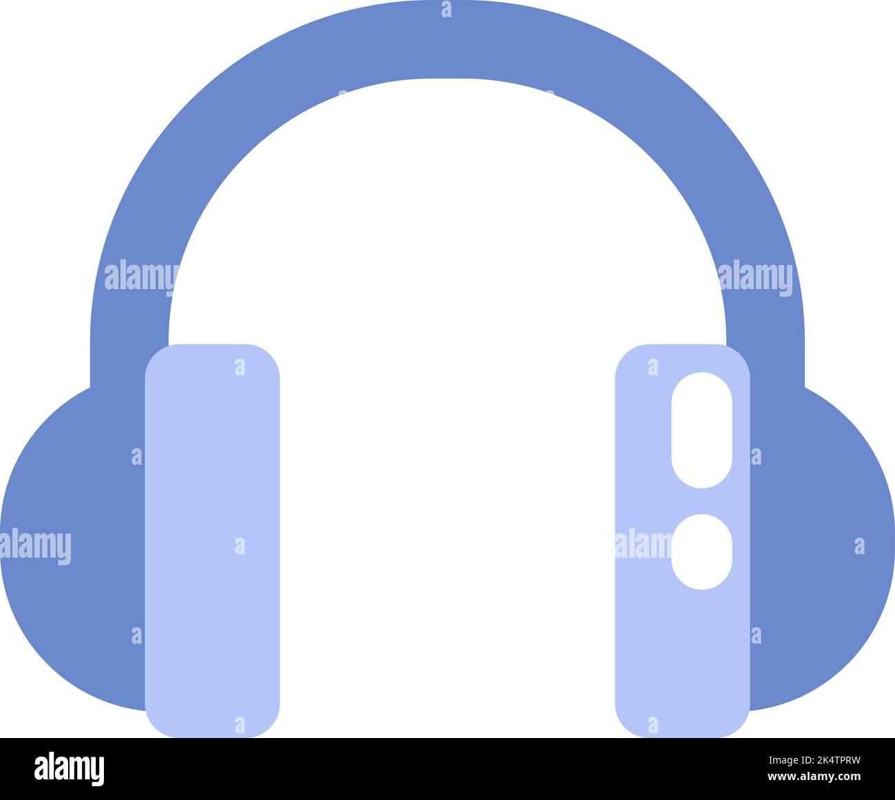 Kinokopfhörer, Illustration, Vektor auf weißem Hintergrund. Stock Vektor