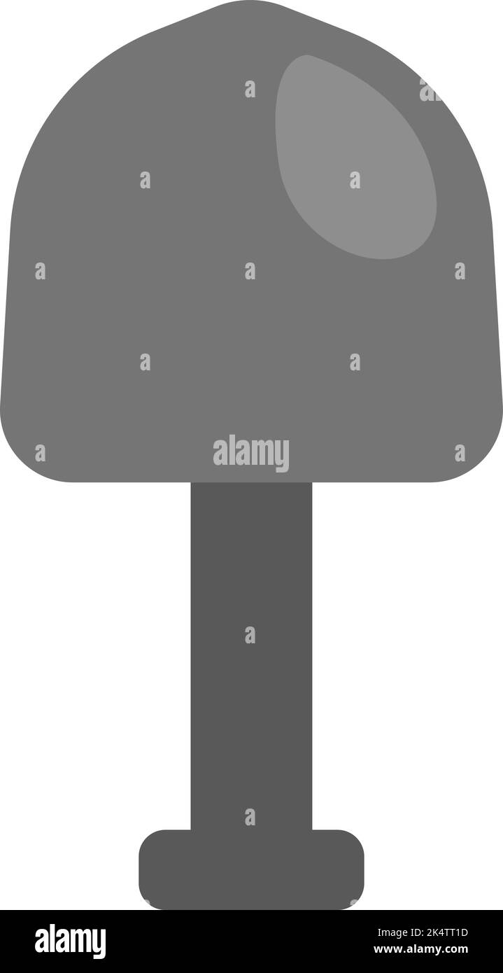 Bauschaupe, Illustration, Vektor auf weißem Hintergrund. Stock Vektor