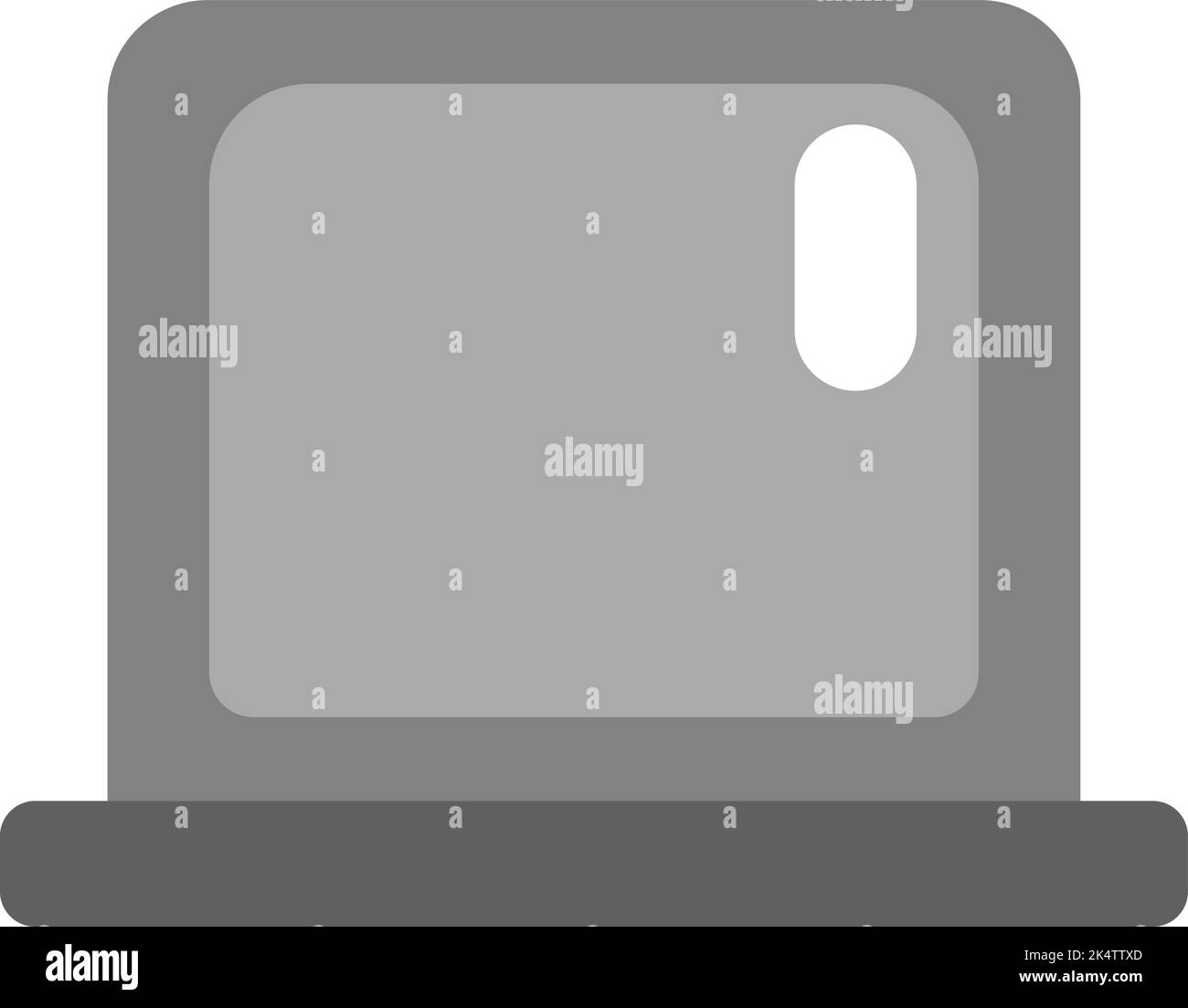 Notebook für den Bildungsbereich, Illustration, Vektor auf weißem Hintergrund. Stock Vektor