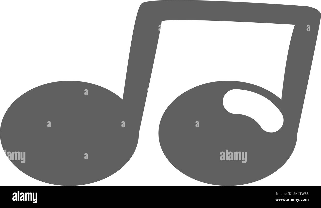 Bildungsmusik, Illustration, Vektor auf weißem Hintergrund. Stock Vektor