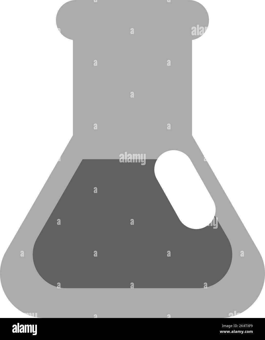 Chemie-Klasse, Illustration, Vektor auf weißem Hintergrund. Stock Vektor