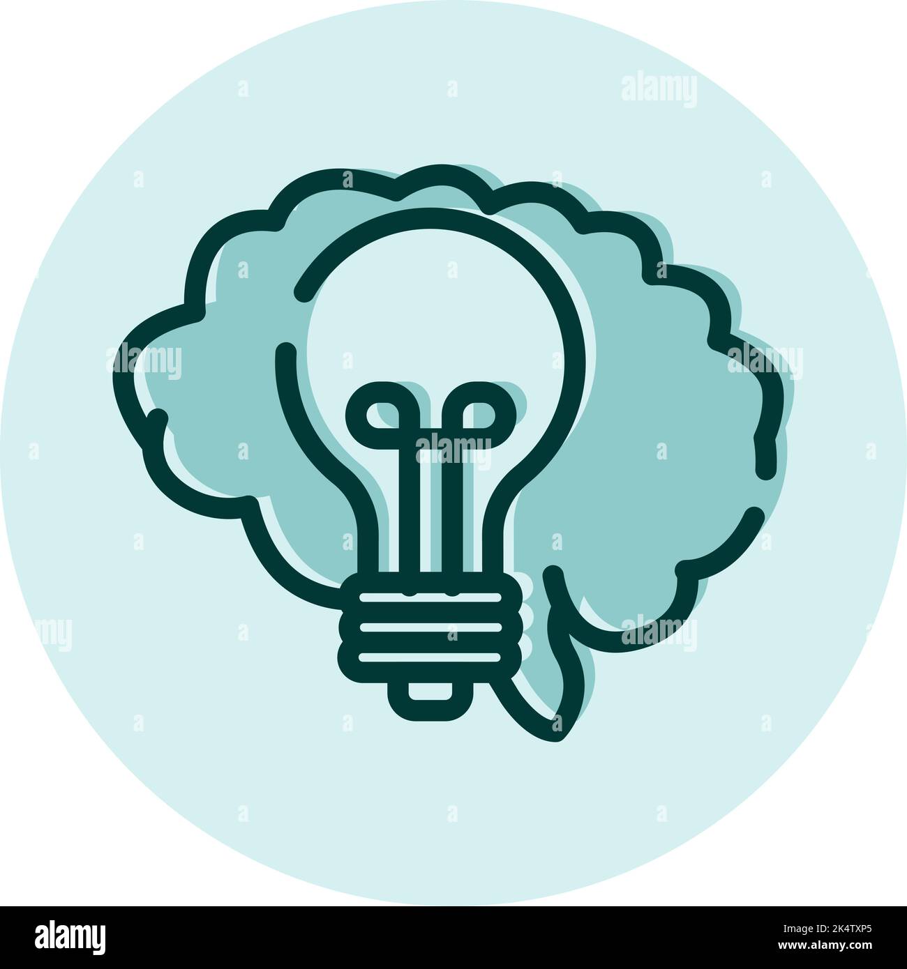 Bildungsidee, Illustration, Vektor auf weißem Hintergrund. Stock Vektor