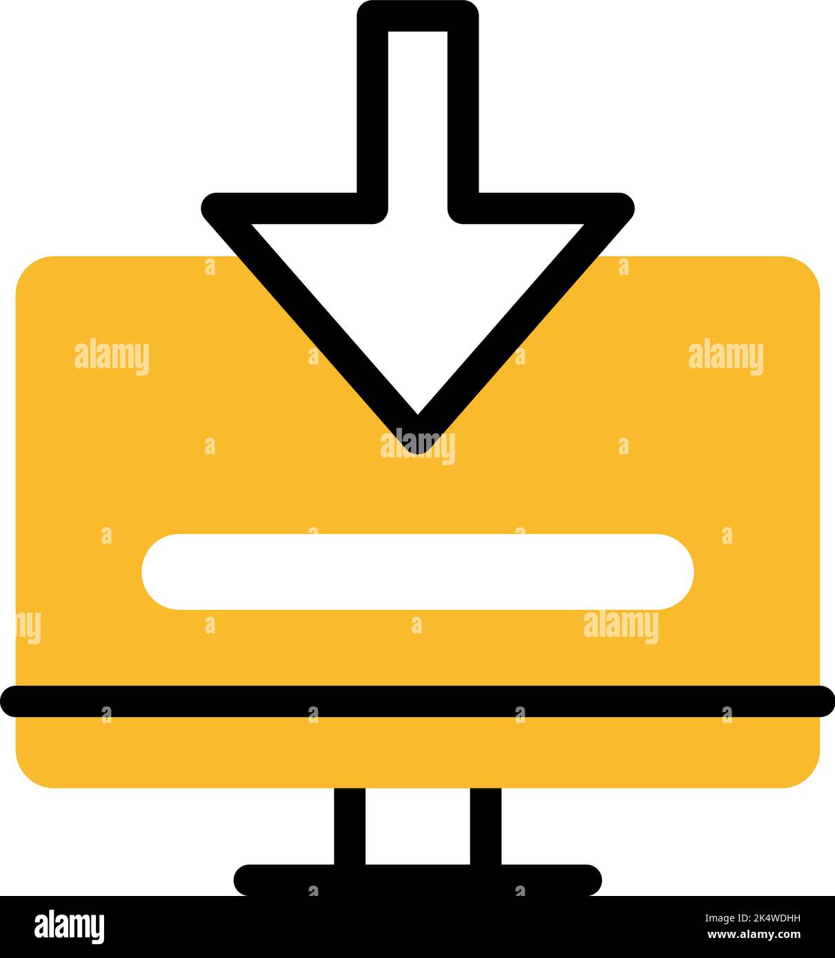 SEO Laden, Illustration, Vektor auf weißem Hintergrund. Stock Vektor