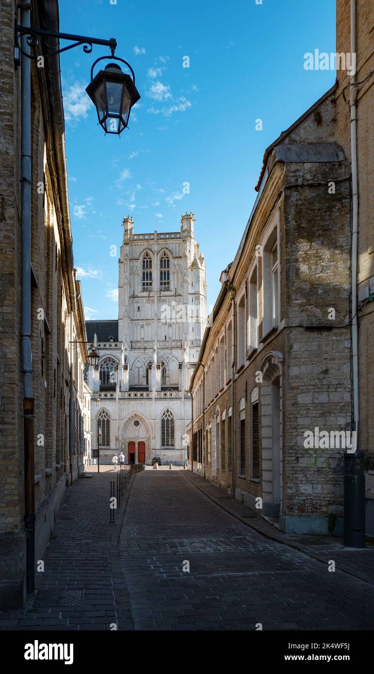 Kathedrale von SaintOmer Pas de Calais Frankreich September 2022 die