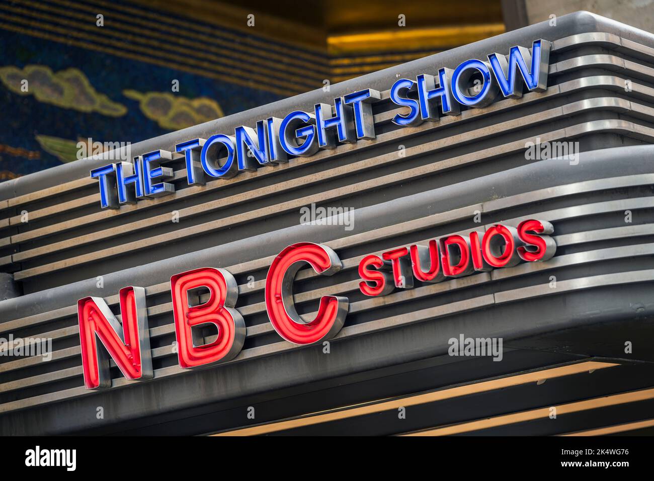 NBC Studios, 30 Rockefeller Plaza, Manhattan, New York, USA Stockfoto