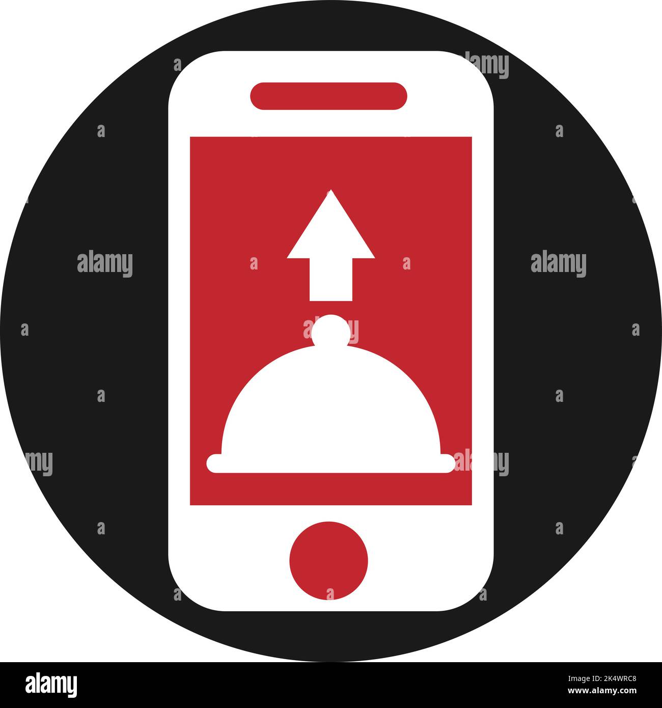 Sendungsverfolgung, Abbildung, Vektor auf weißem Hintergrund. Stock Vektor