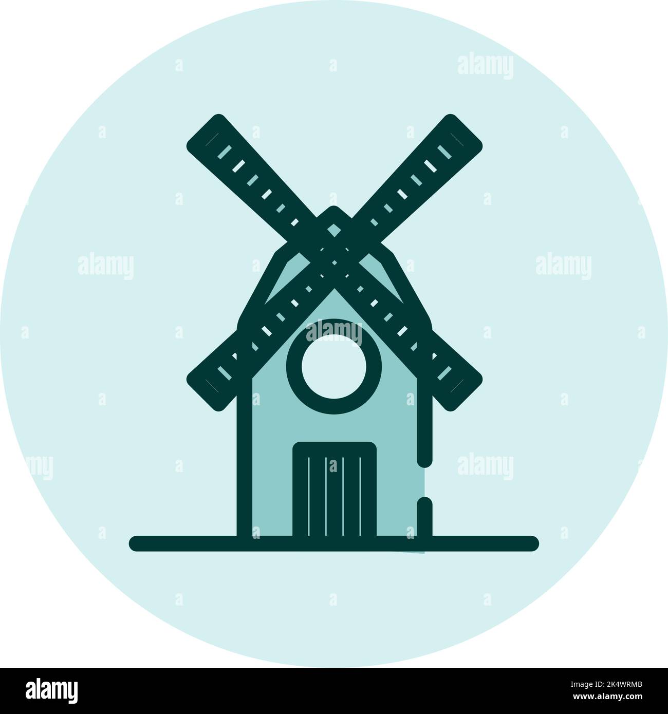 Wirtschaft Industrie Landwirtschaft, Illustration, Vektor auf weißem Hintergrund. Stock Vektor