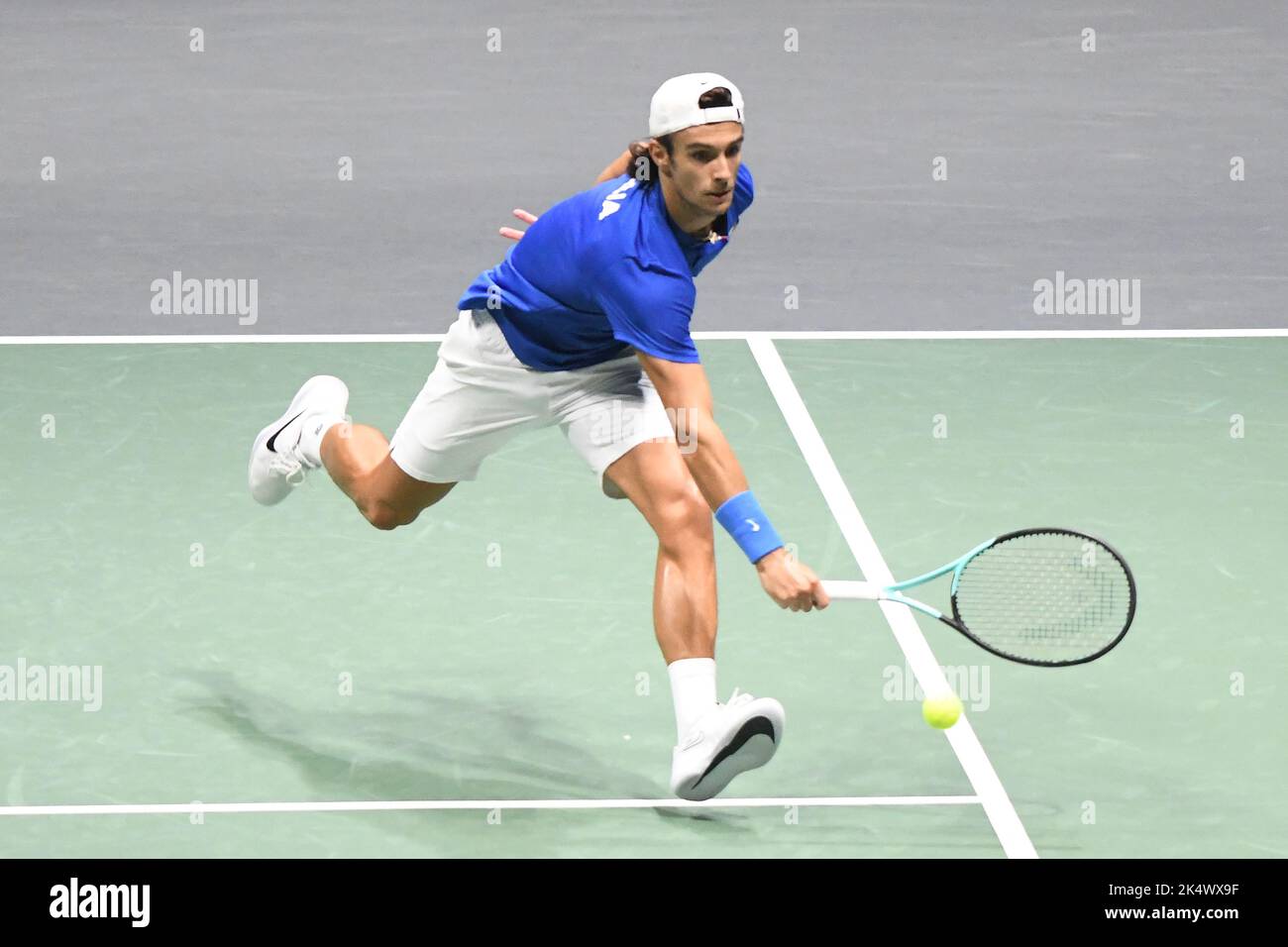 Lorenzo Musetti (Italien). Davis-Cup-Finale, Gruppe A (Bologna) Stockfoto