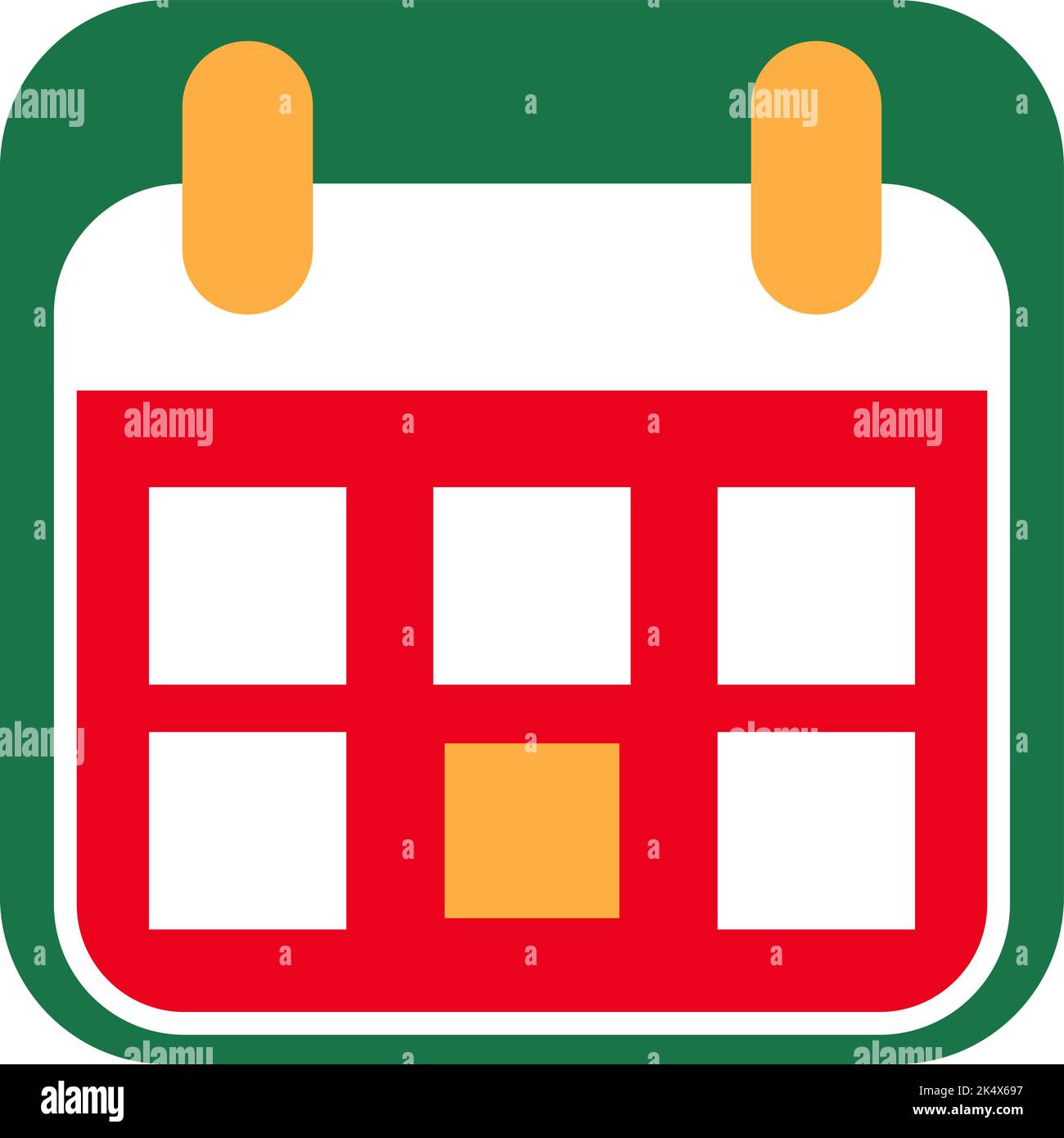 Fußballspiel-Tag, Illustration, Vektor auf weißem Hintergrund. Stock Vektor