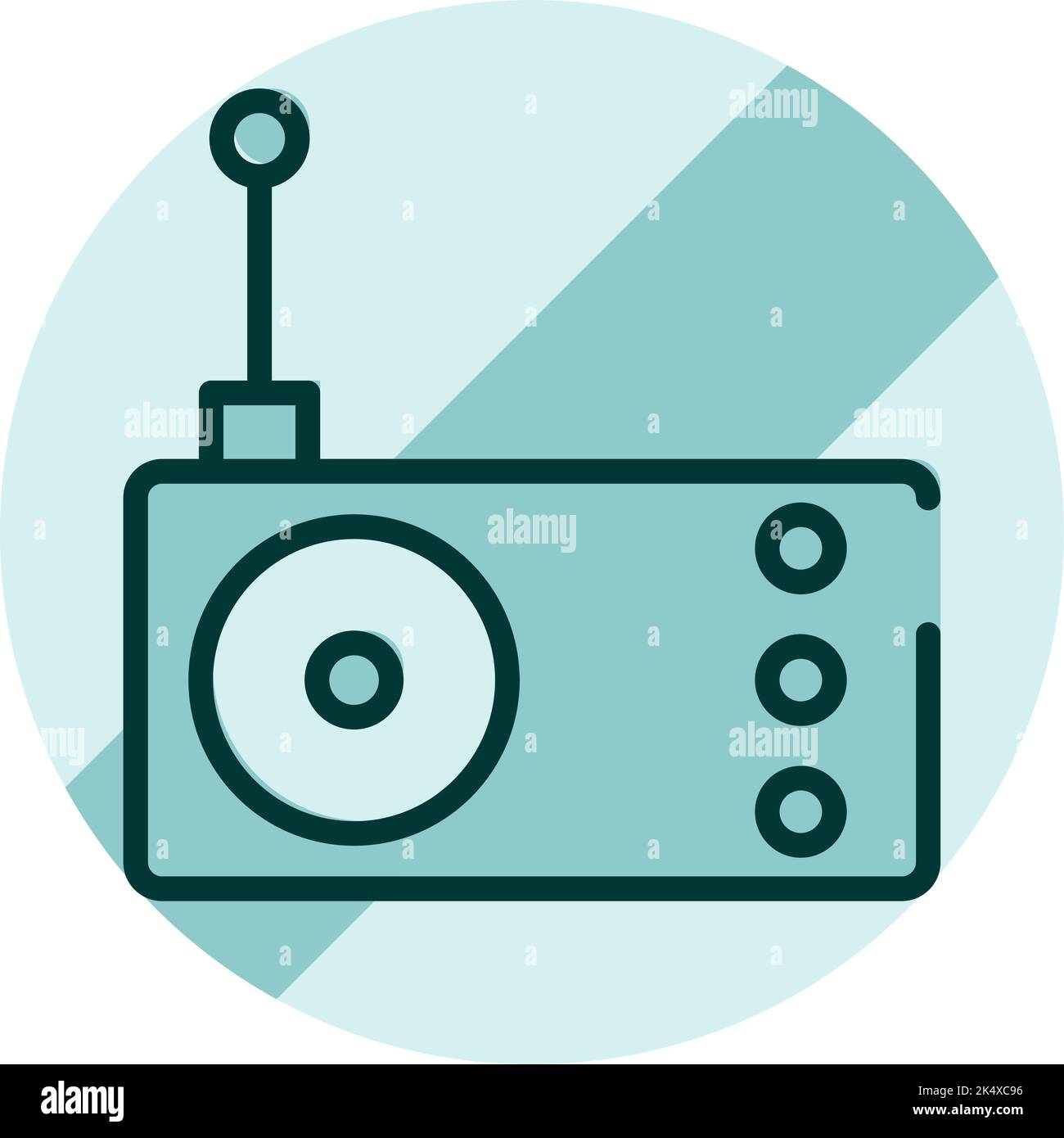 Warnschild kein Rauschen, Illustration, Vektor auf weißem Hintergrund. Stock Vektor